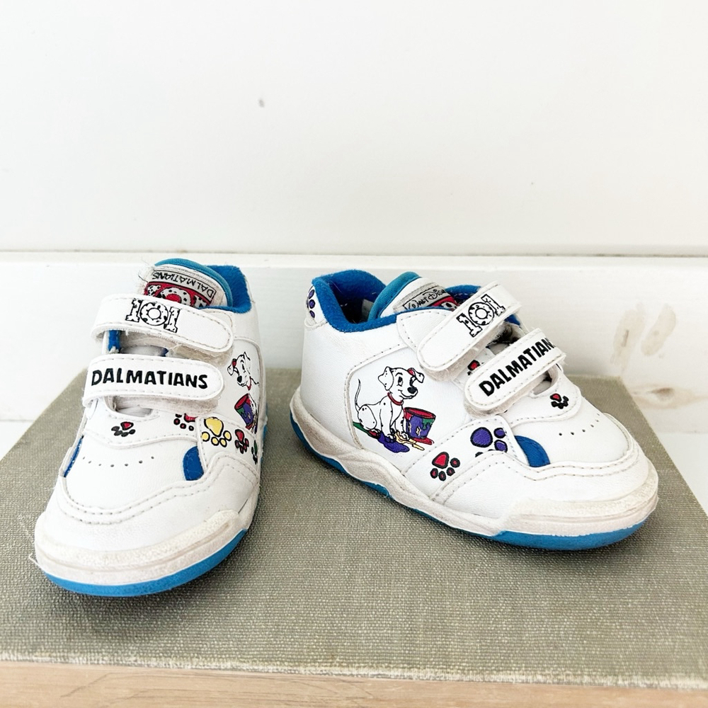 Vintage 90’s Disney’s 101 Dalmatians Sneakers Size 4 Rare & Hard to Find